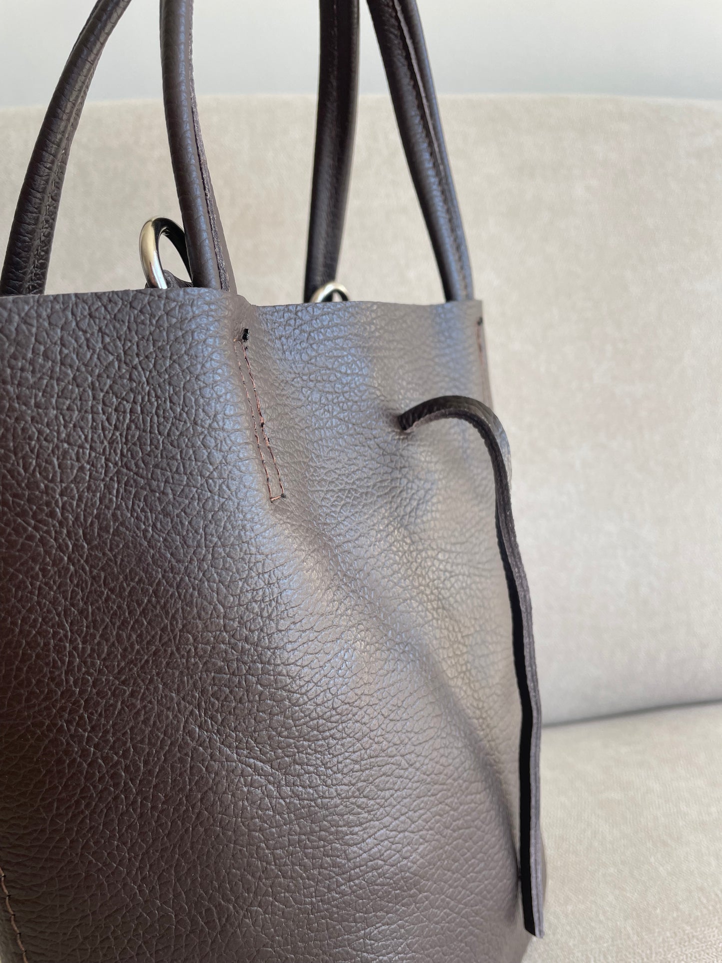 Alice Leather Bag | Dark Brown