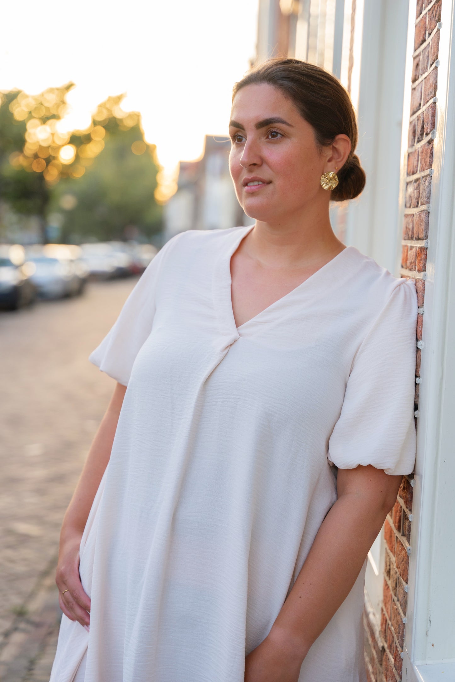 Sarah Dress | Off White