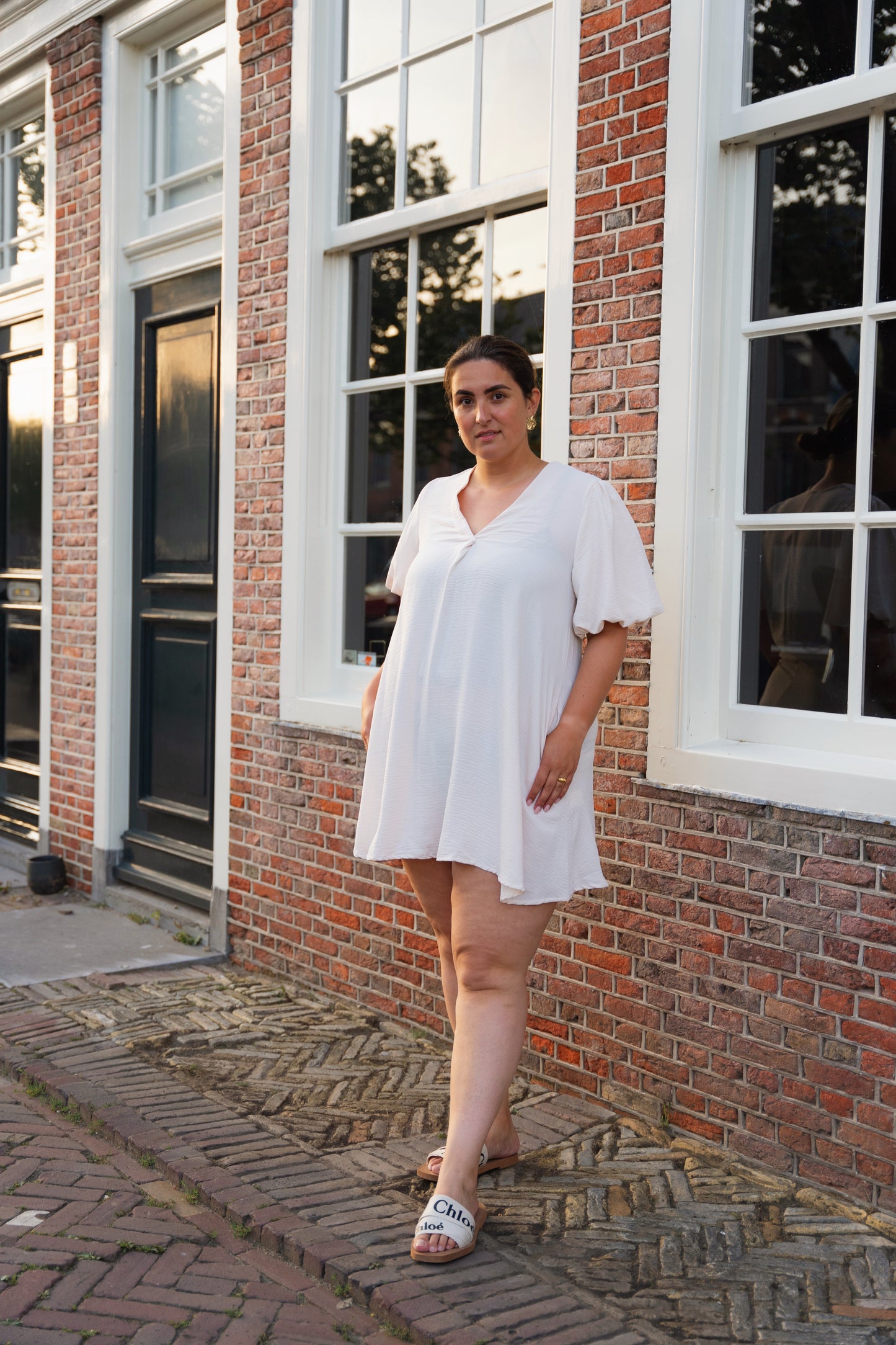Sarah Dress | Off White