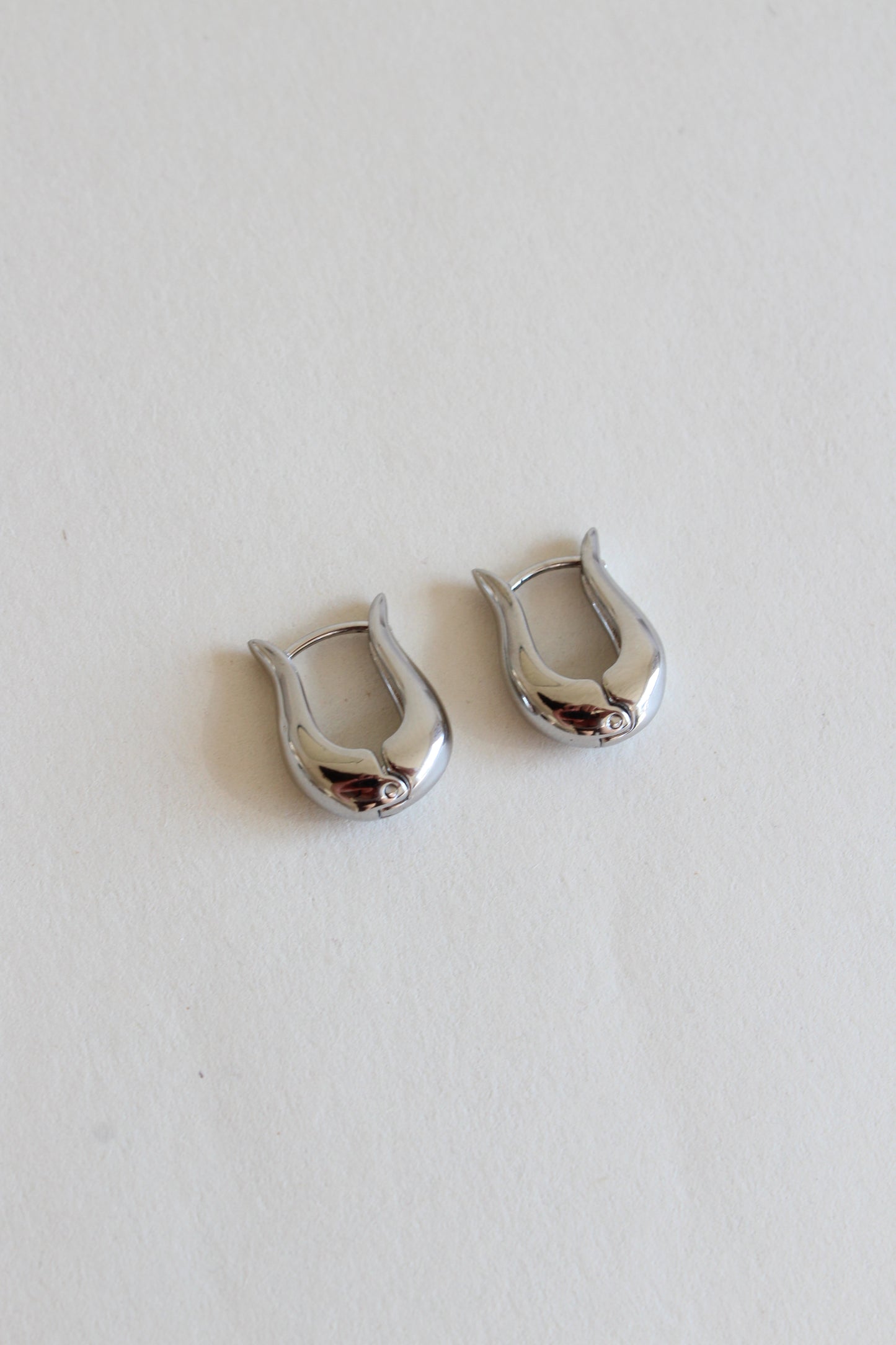 Iris Earrings | Silver