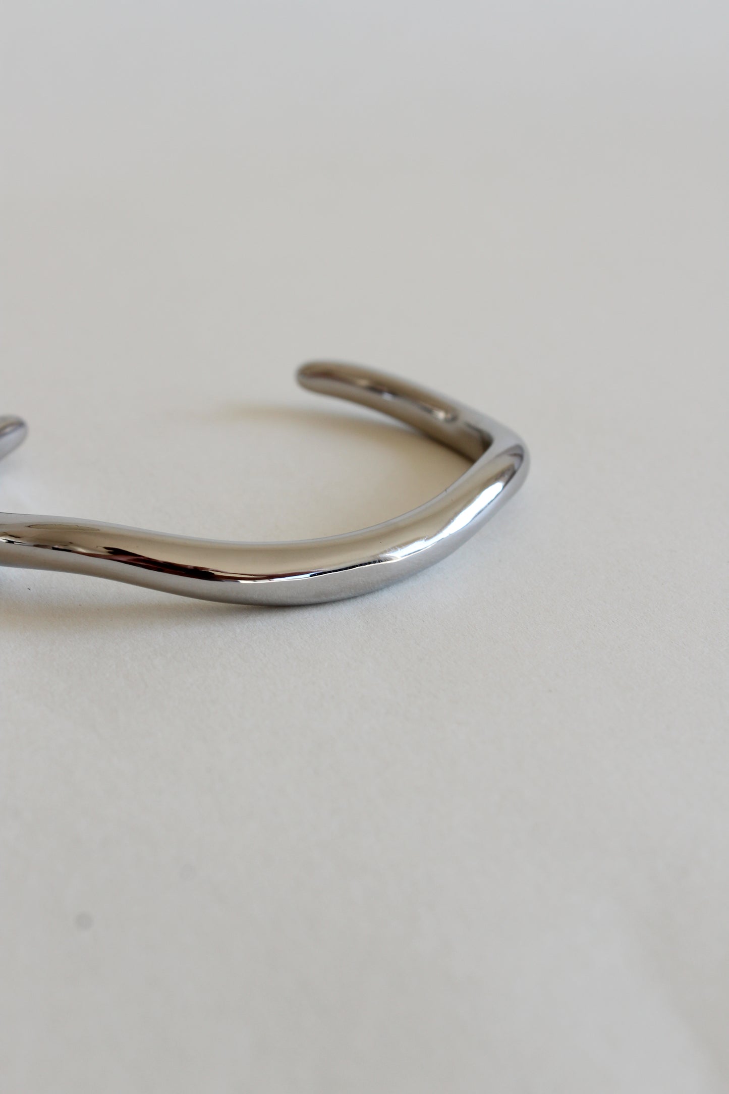Waved Bracelet | Silver