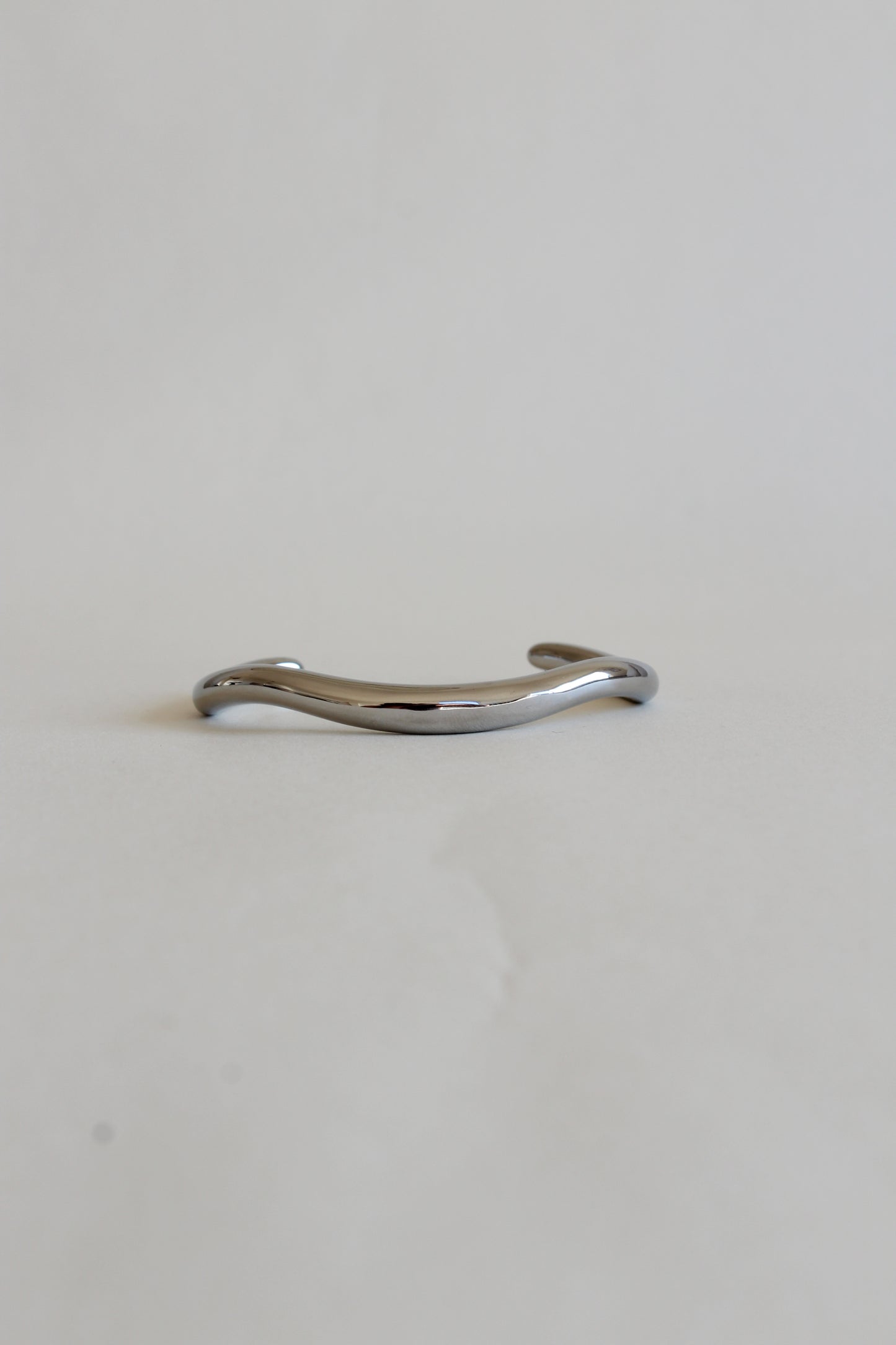 Waved Bracelet | Silver