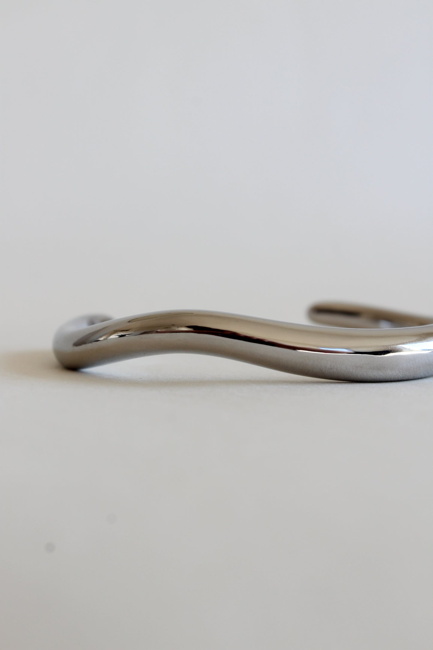 Waved Bracelet | Silver