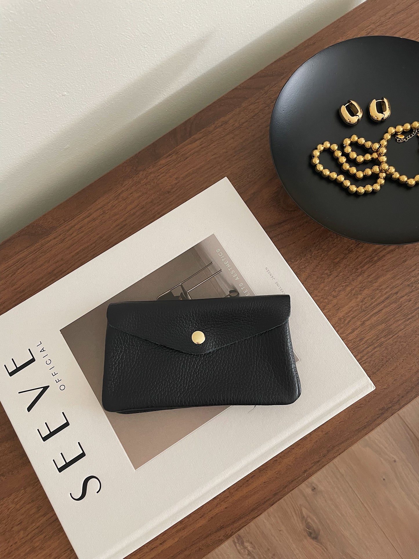 Marley wallet black By Chasseur