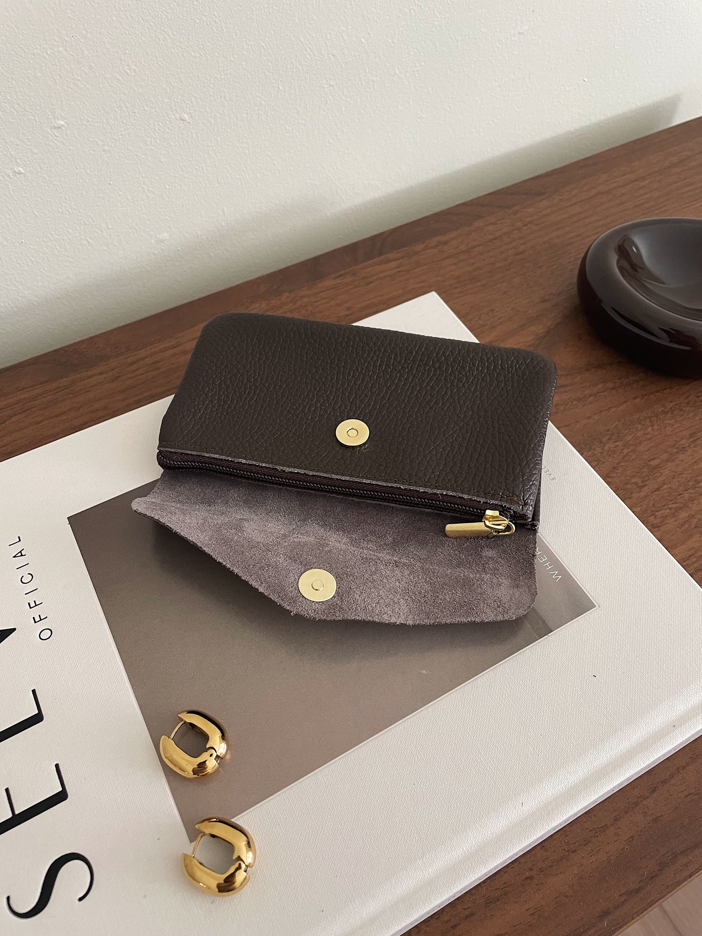 Marley Wallet | Dark Brown