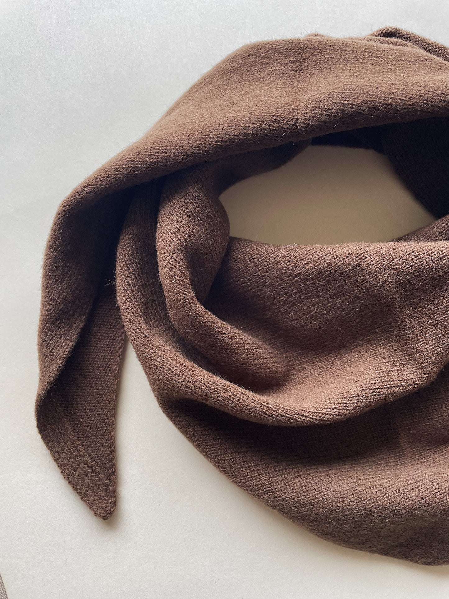 Triangle Scarf | Chocolate