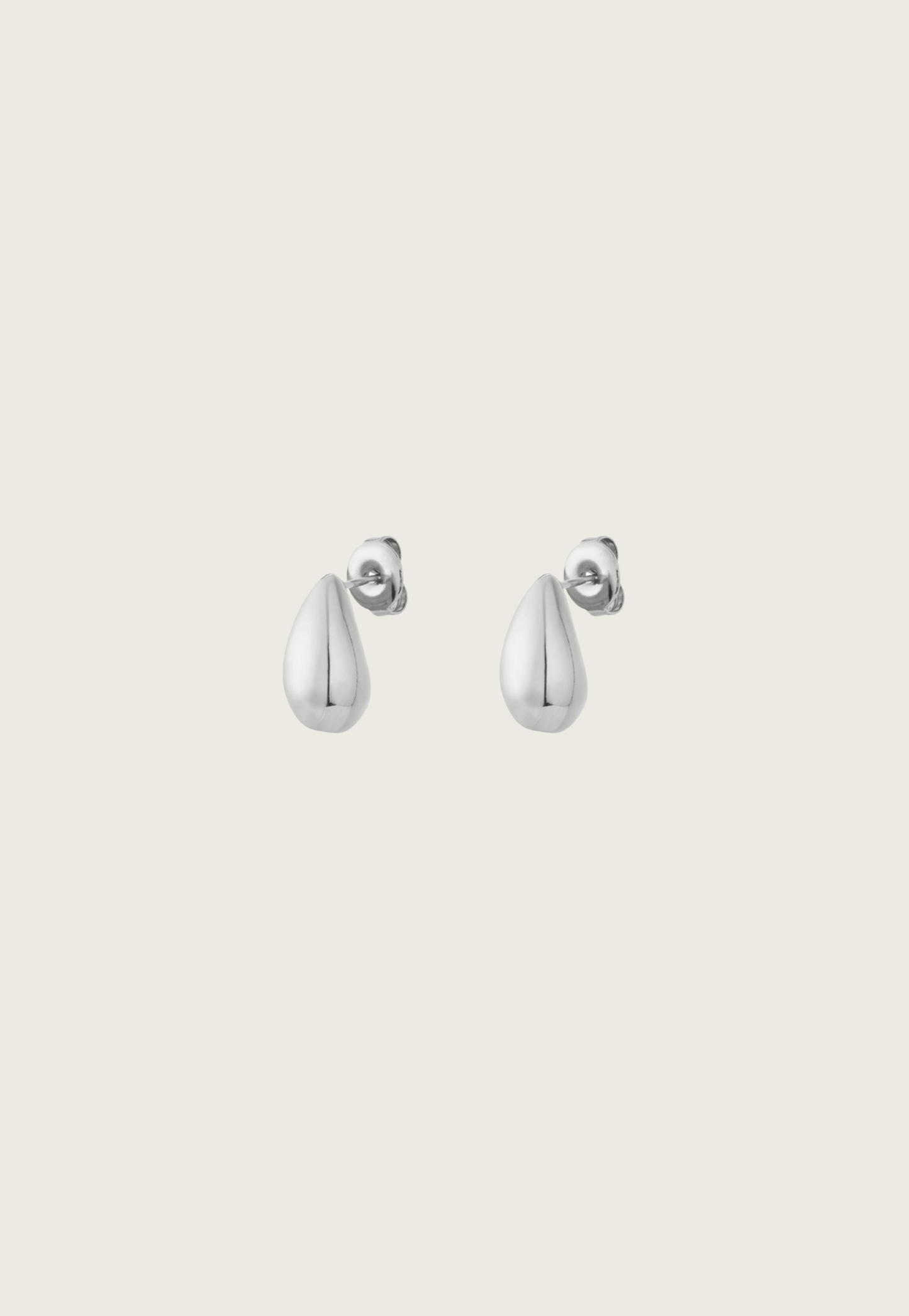 Mini stud earrings | Silver