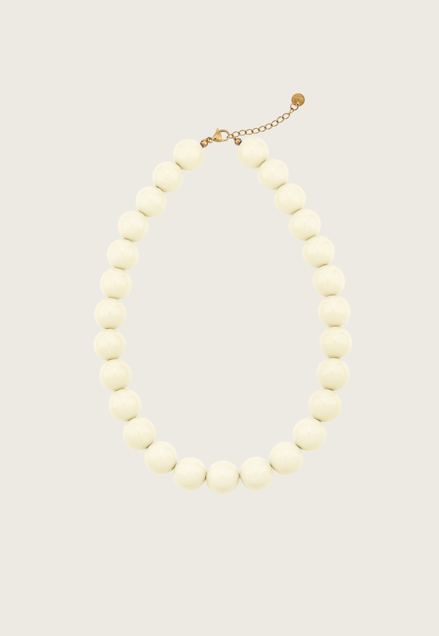 Big Shapes Necklace | Off White