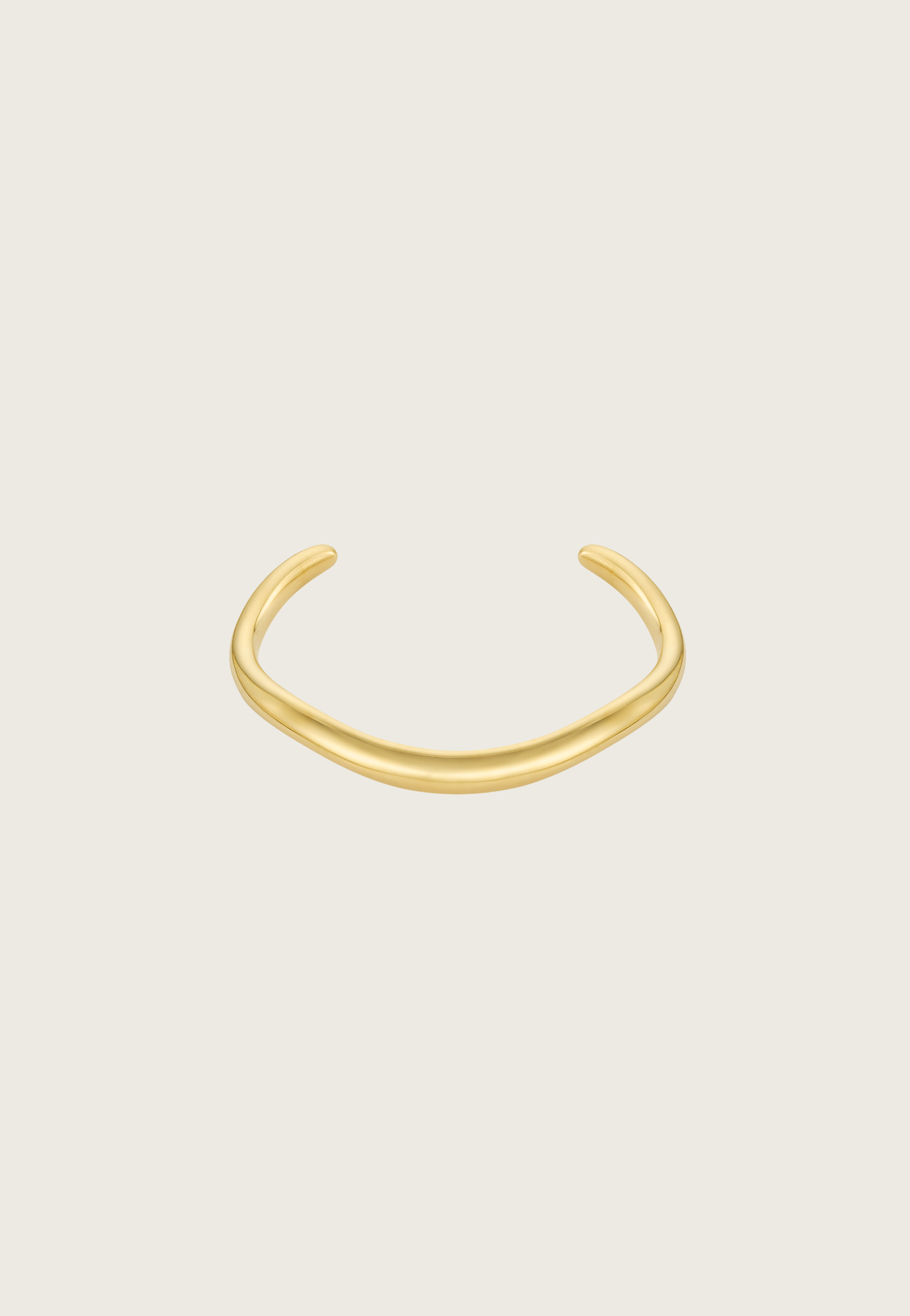 Waved Bracelet | Gold