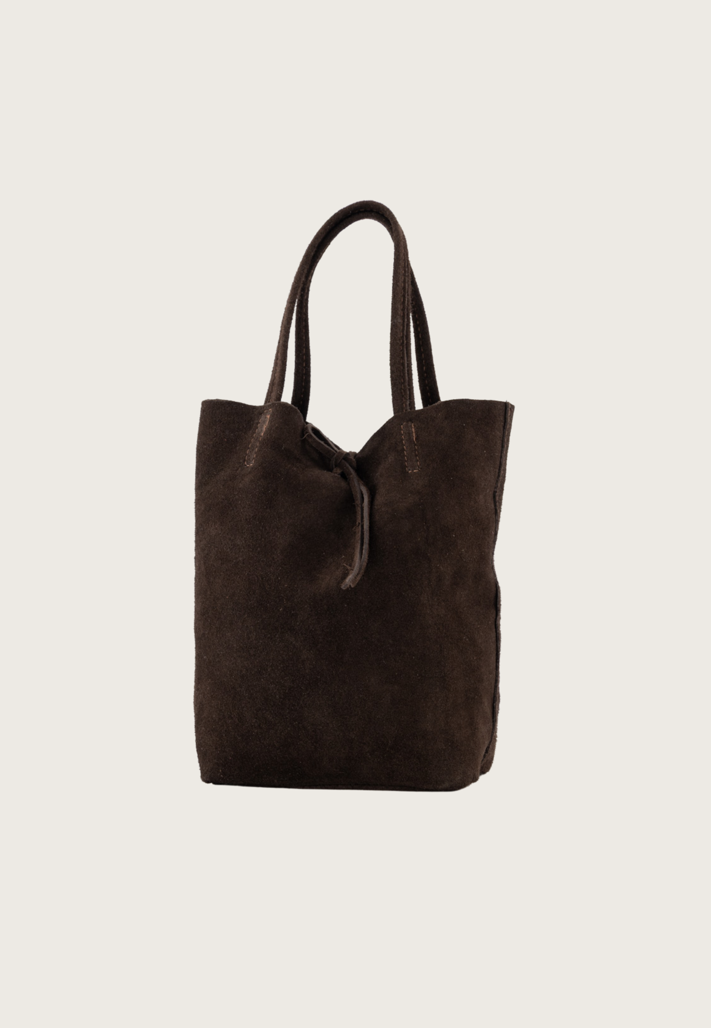 Alice Suede Bag | Dark Brown