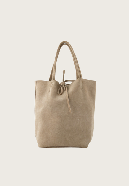 Alice Suede Bag | Sand