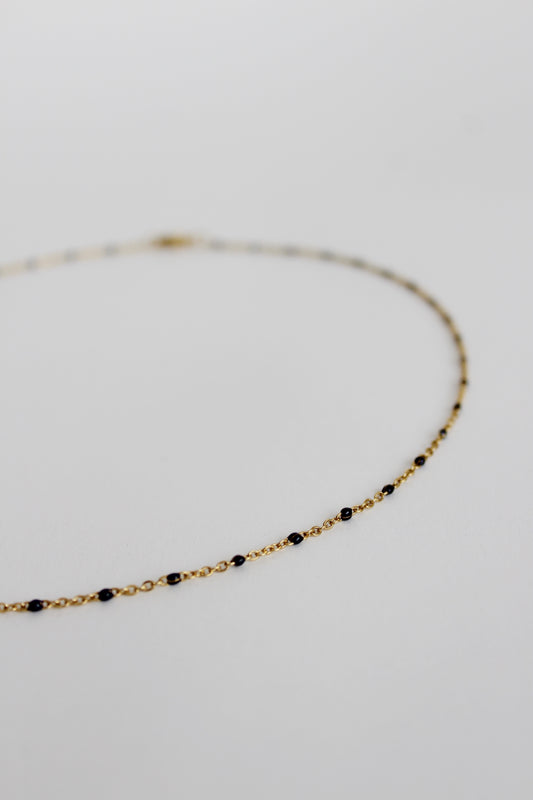 Dots Necklace | Black