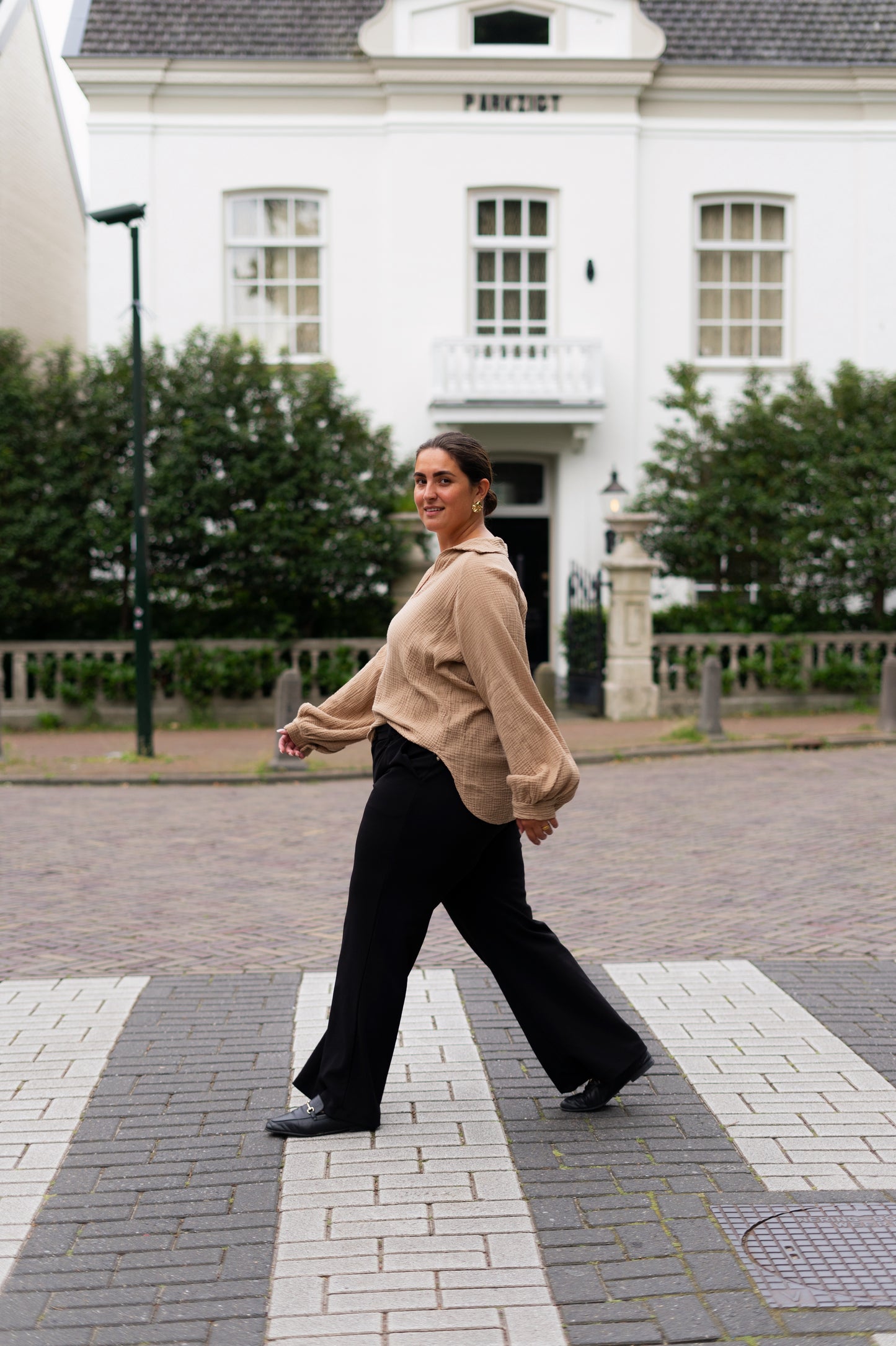 Nova Blouse | Camel