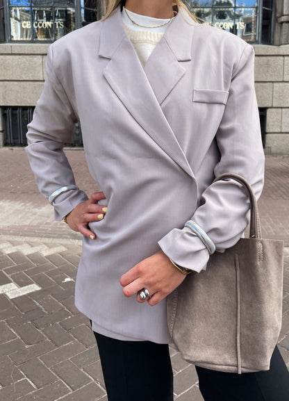 Sofia Blazer | Light Grey