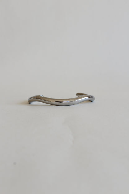 Waved Bracelet | Silver