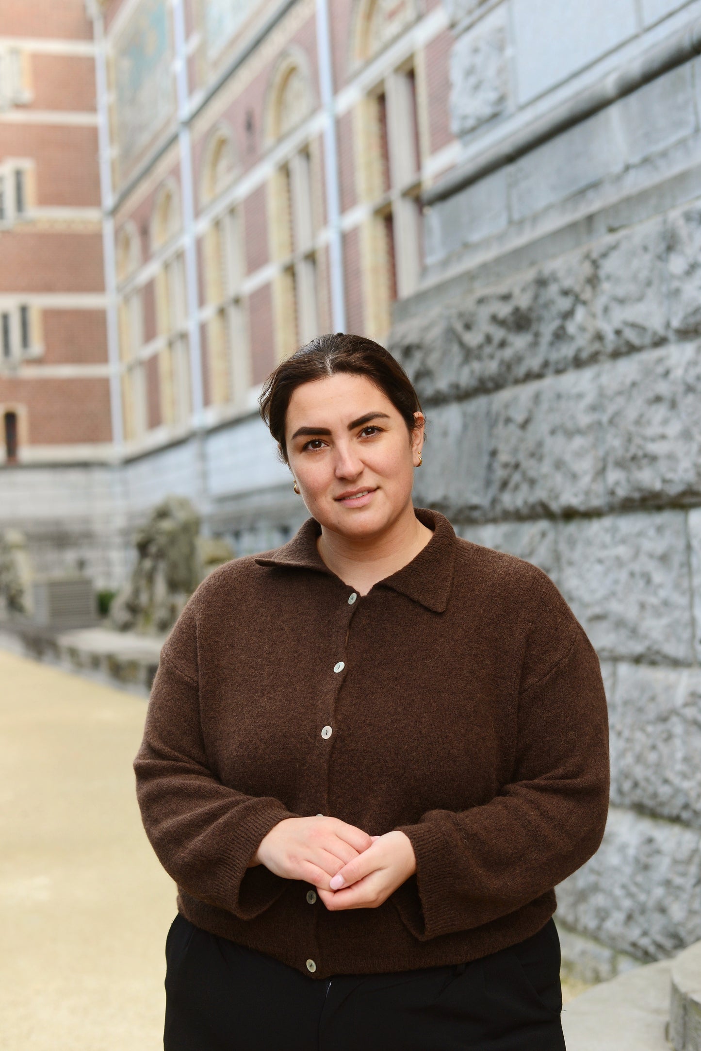 Kylie Cardigan | Dark Brown