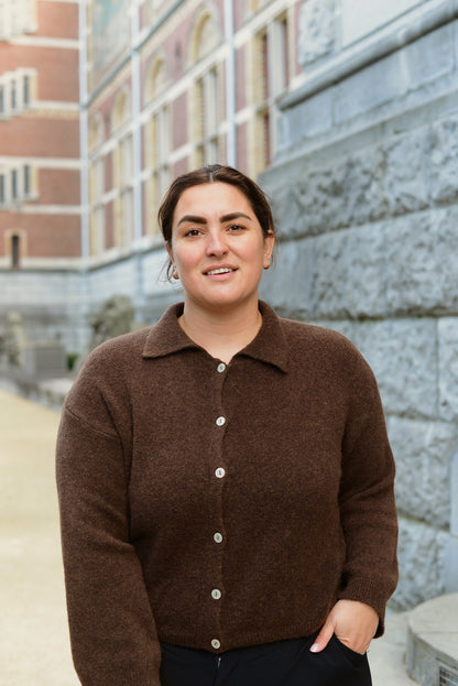 Kylie Cardigan | Dark Brown