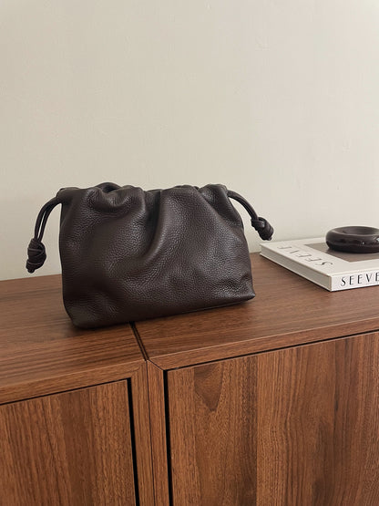 Liv Clutch | Dark Brown