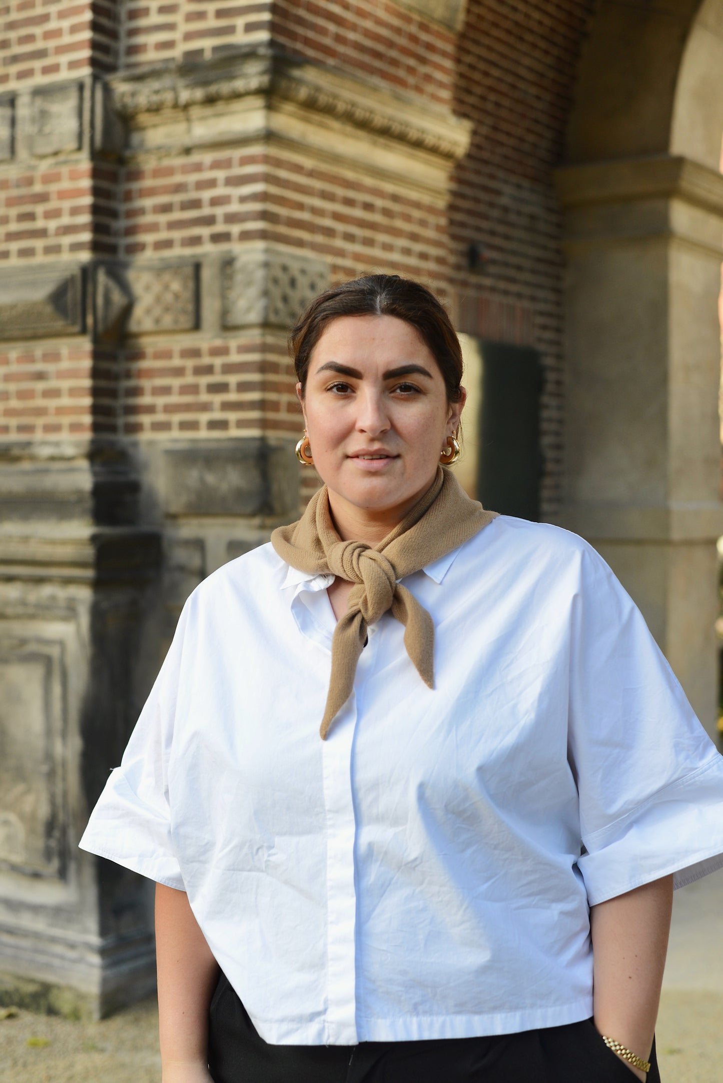 Triangle Scarf | Camel