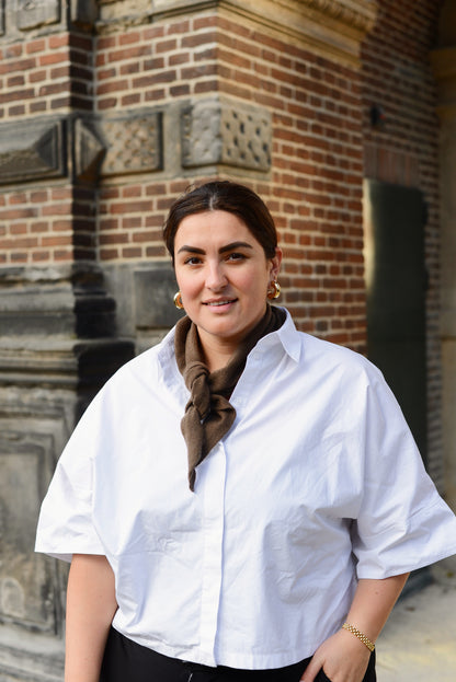 Triangle Scarf | Chocolate