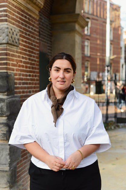 Triangle Scarf | Chocolate