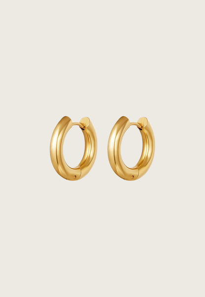 Classic Earrings Medium | Gold