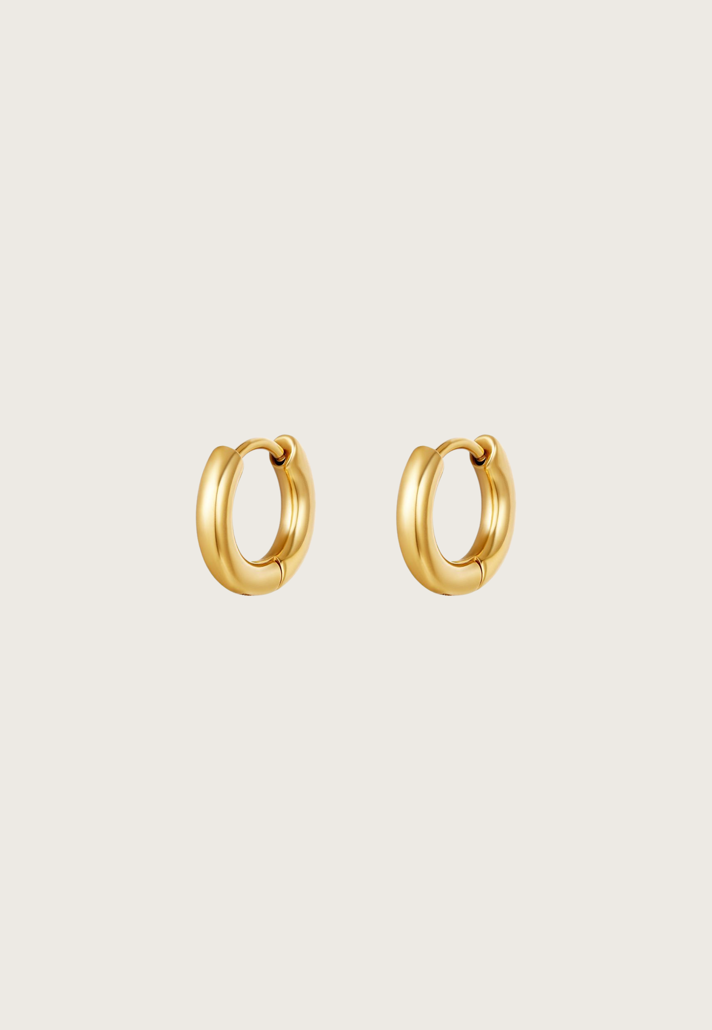 Classic Earrings Small | Gold