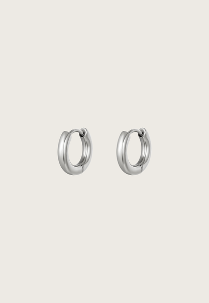 Classic Earrings Small | Silver