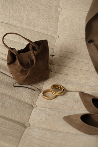 Alice suede bag | Brown