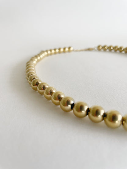 Gold Shapes Necklace | Gold