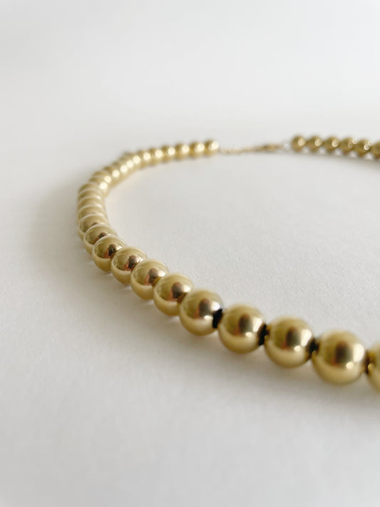Gold Shapes Necklace | Gold