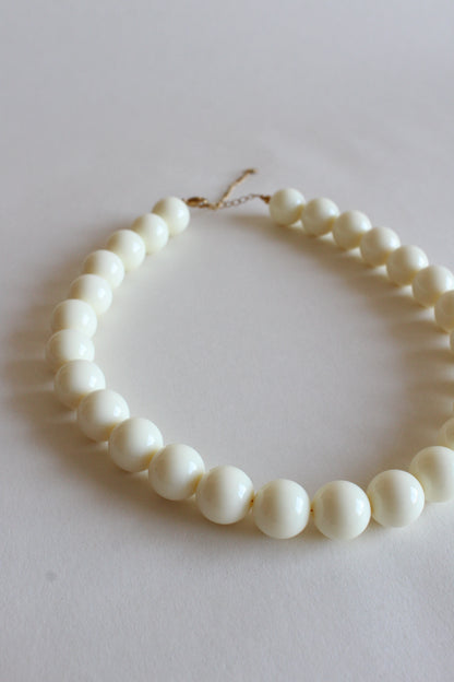 Big Shapes Necklace | Off White