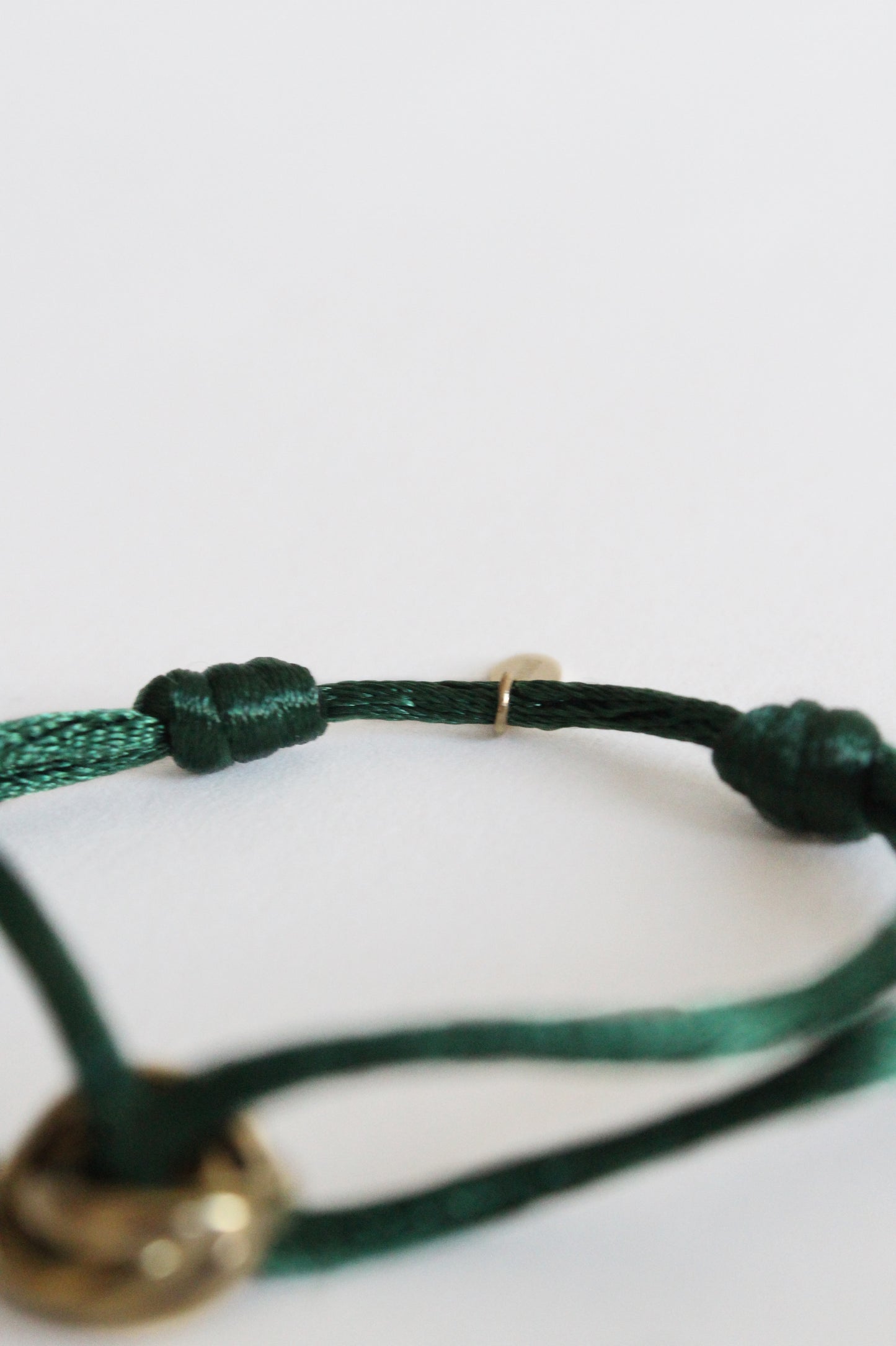 Triple Knot Bracelet | Dark Green