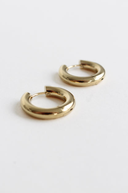 Classic Earrings Medium | Gold