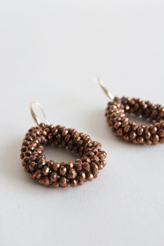 Lizz Earrings | Copper