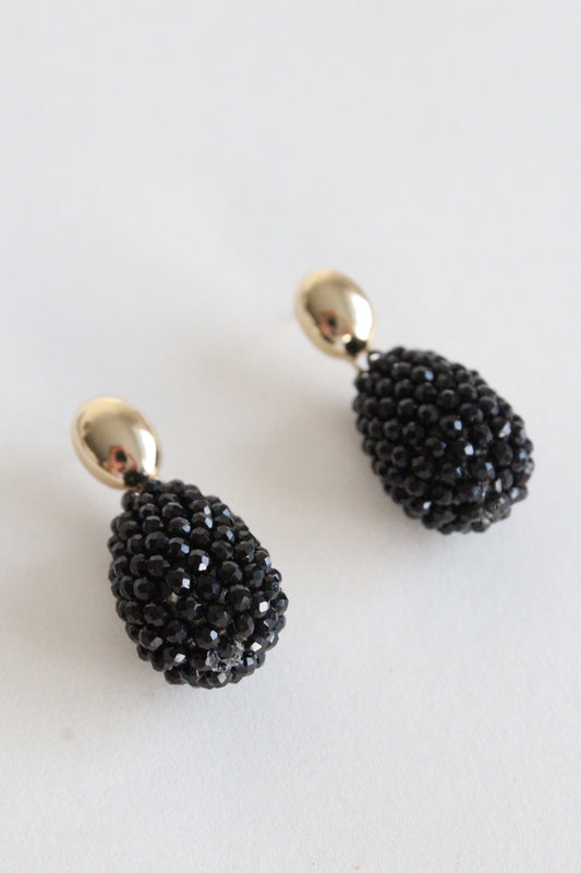 Poppy Earrings | Black