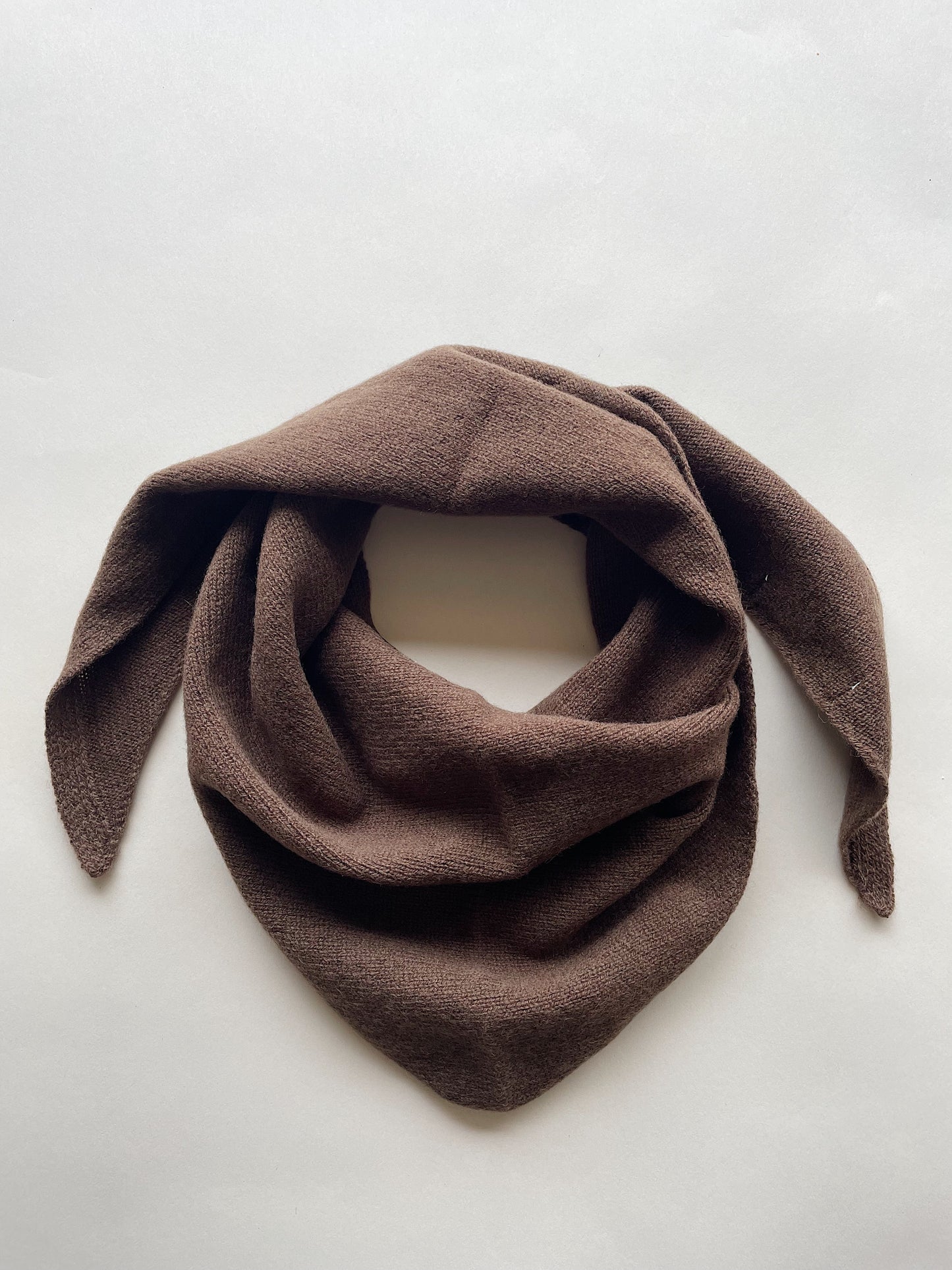 Triangle Scarf | Chocolate