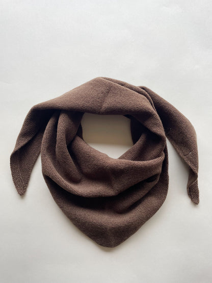 Triangle Scarf | Chocolate