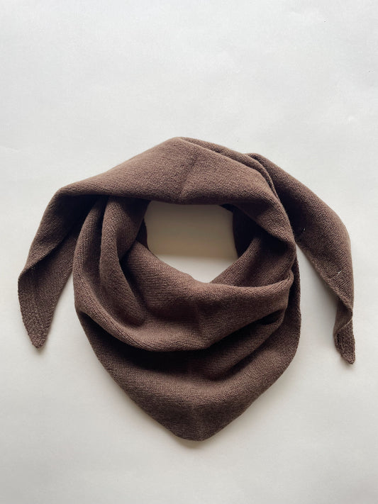 Triangle Scarf | Chocolate