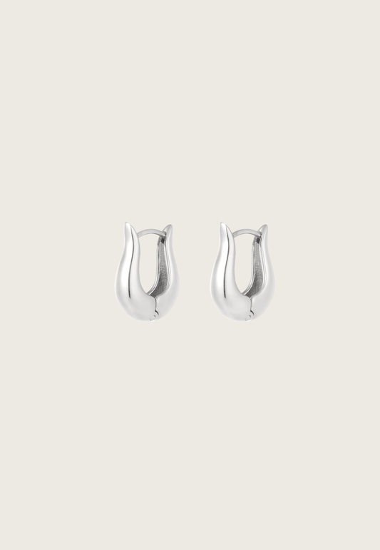 Iris Earrings | Silver