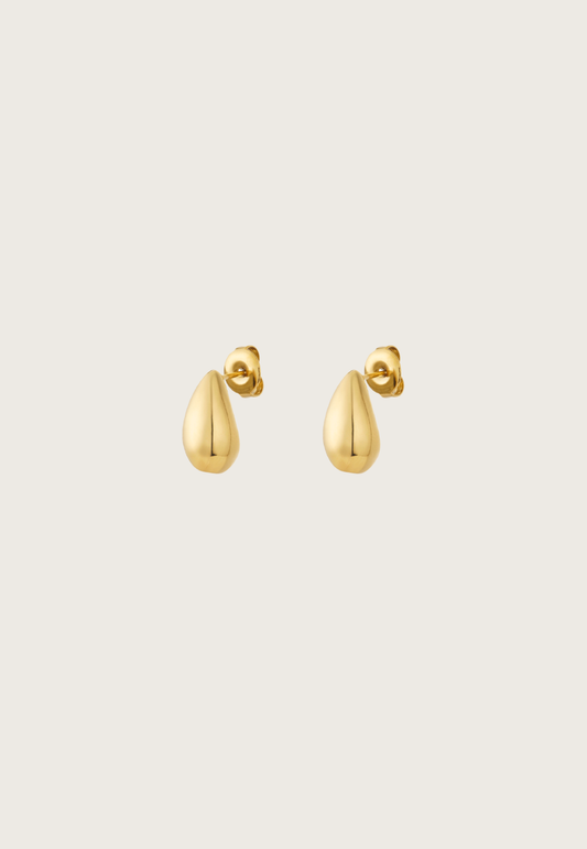 Mini stud earrings | Gold