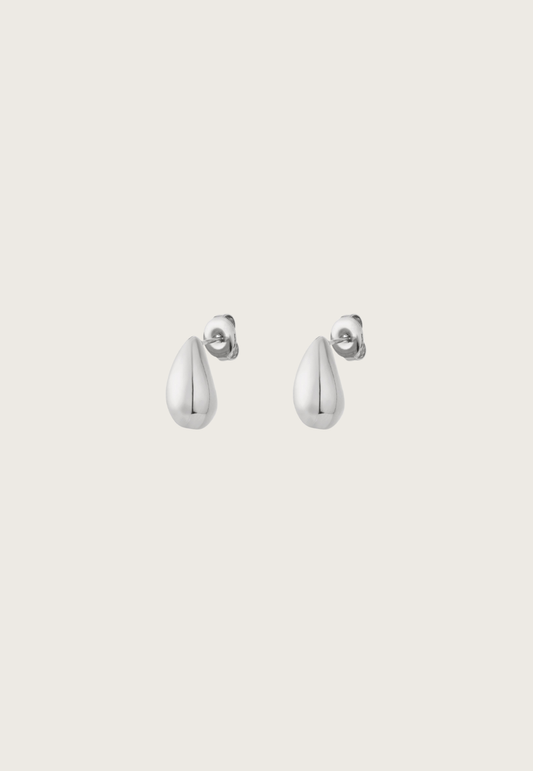 Mini stud earrings | Silver