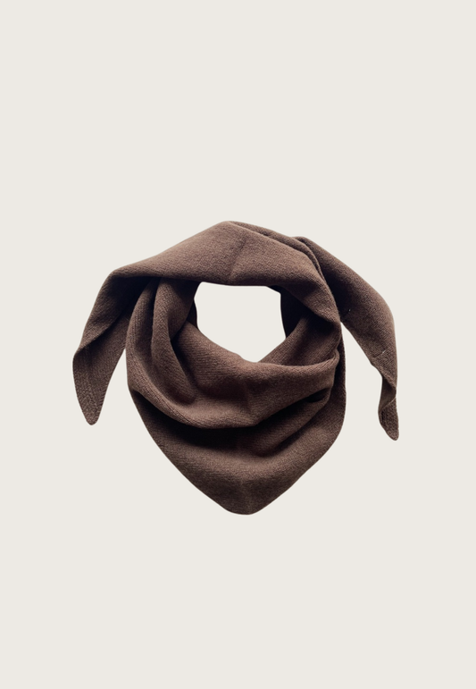 Triangle Scarf | Chocolate