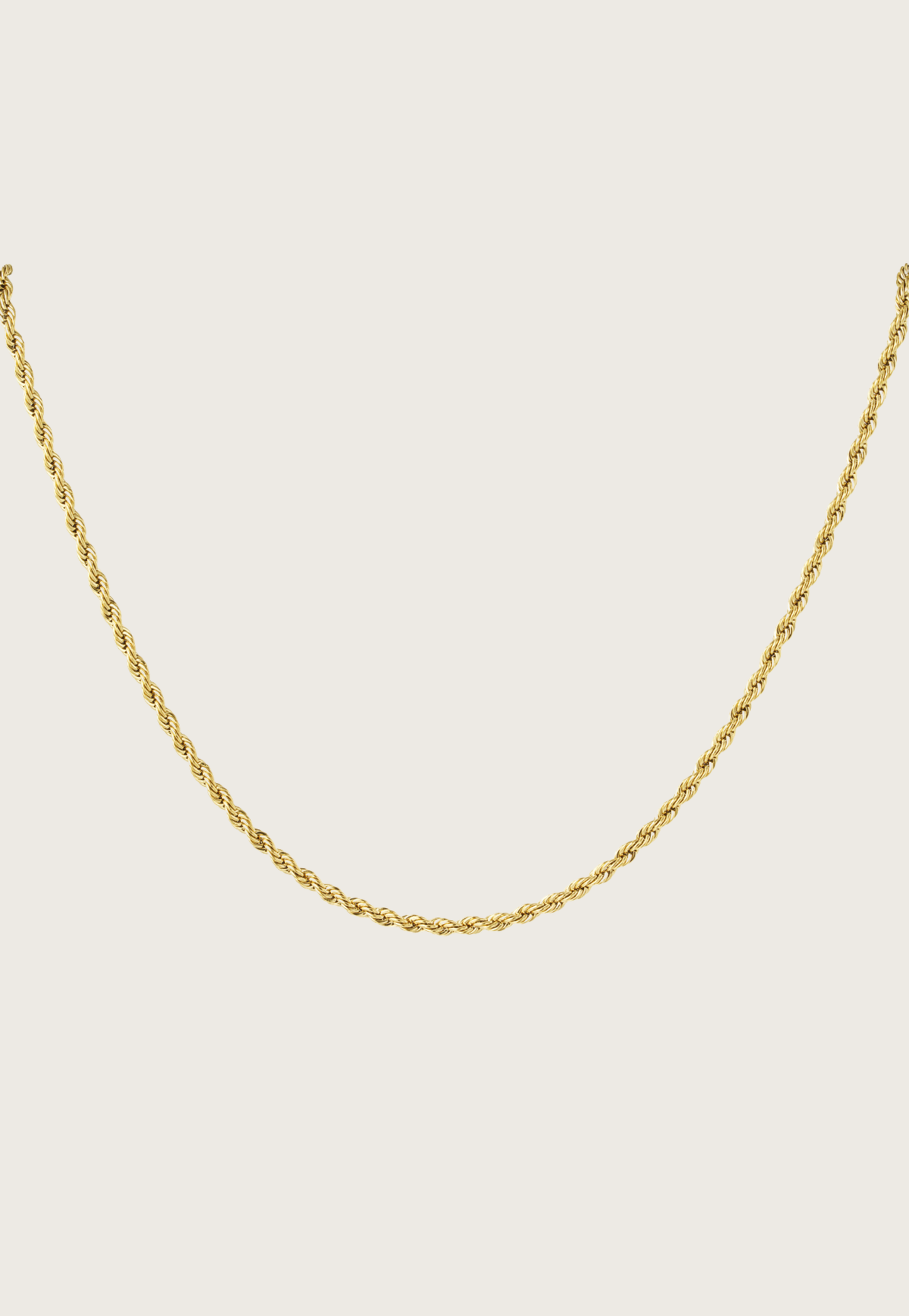 Twisted Necklace | Gold