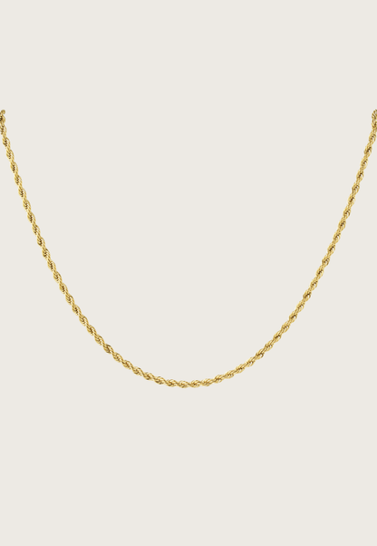 Twisted Necklace | Gold