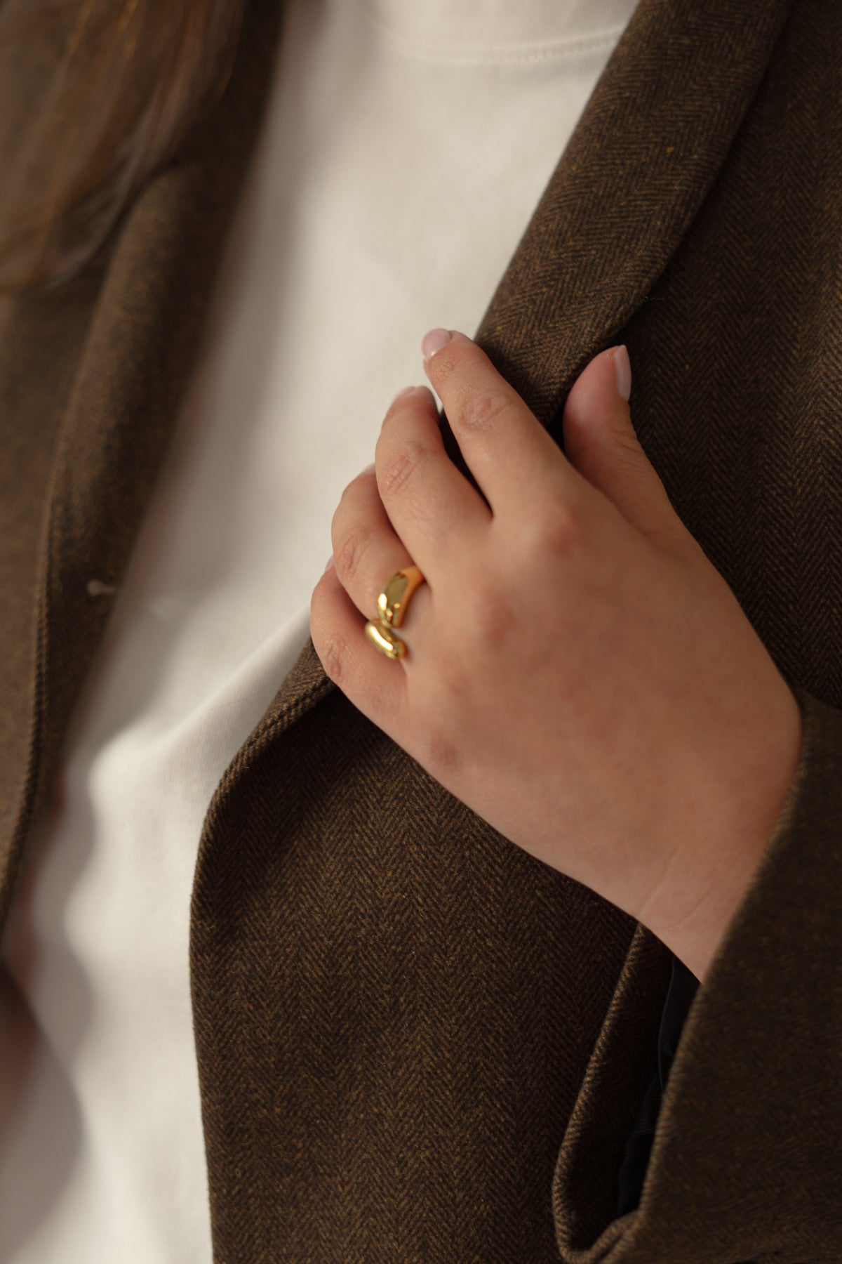 Waterfall Ring | Gold