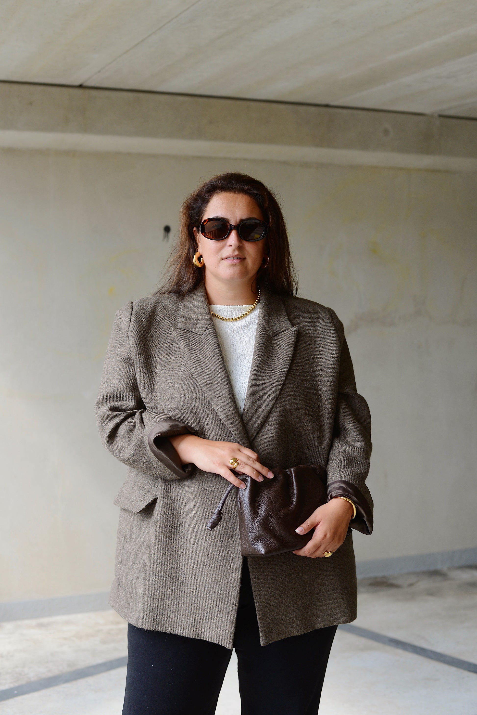 Liv clutch bruin By Chasseur 